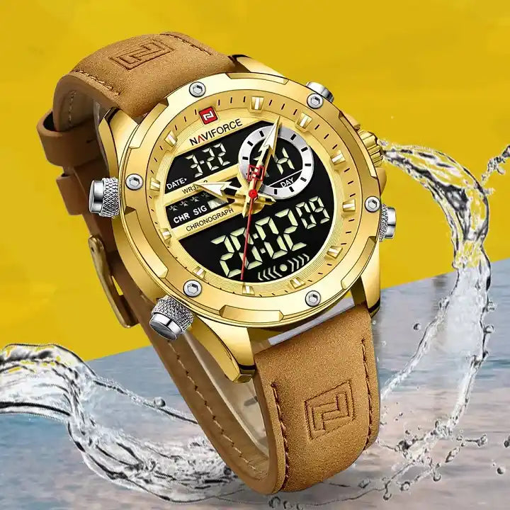 Reloj Naviforce 9208 Hombre Correa de Cuero