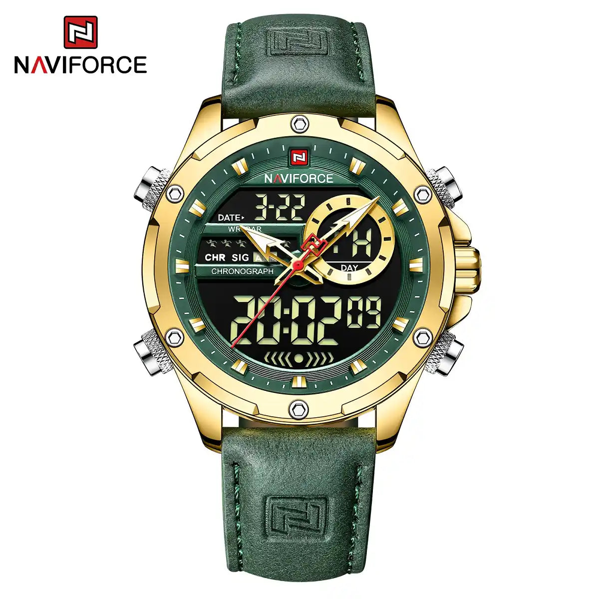 Reloj Naviforce 9208 Hombre Correa de Cuero