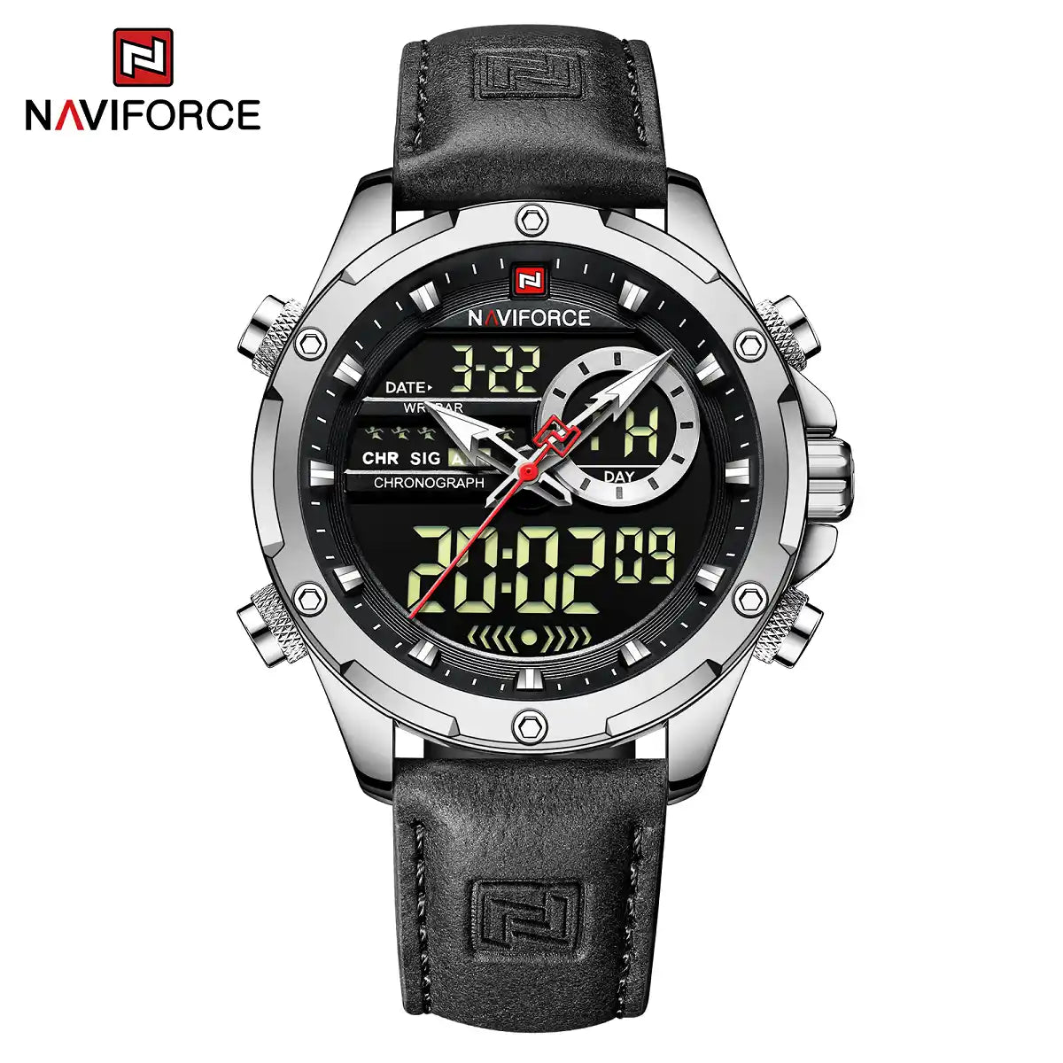 Reloj Naviforce 9208 Hombre Correa de Cuero