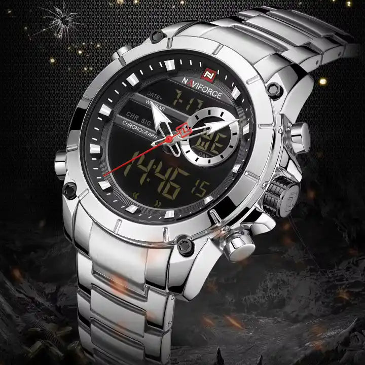 Reloj Naviforce 9163 Hombre Correa de Acero