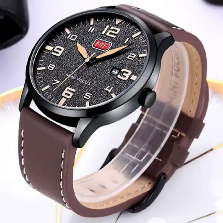 Reloj Mini Focus 0158G Hombre Correa de Cuero