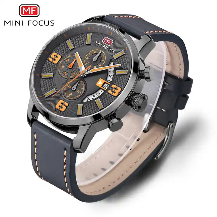 Reloj Mini Focus 0025G Hombre Correa de Cuero