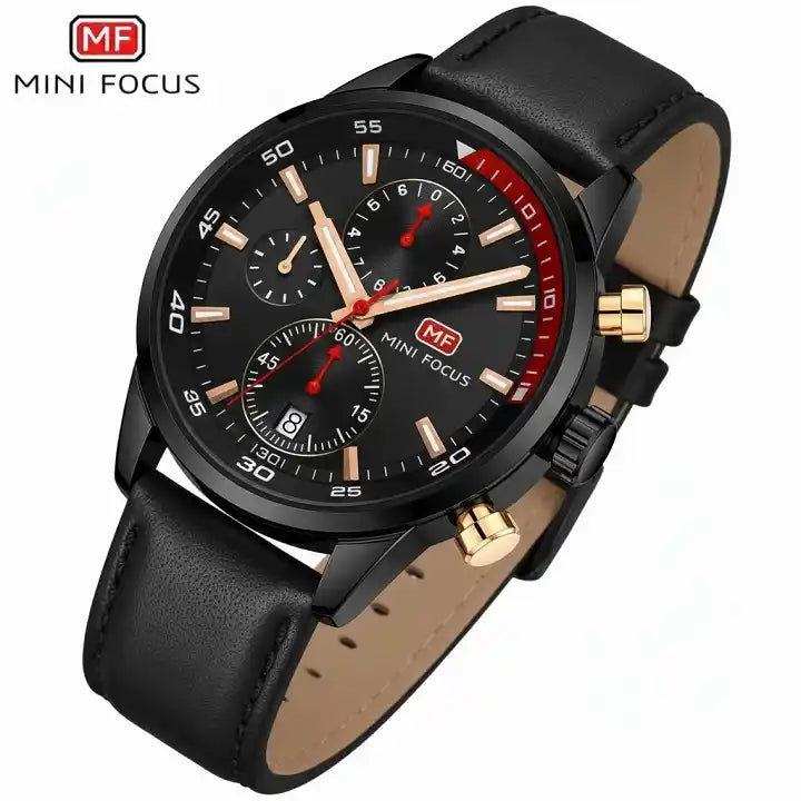 Reloj Mini Focus 0017G Hombre Correa de Cuero