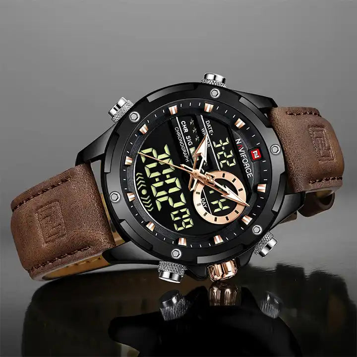 Reloj Naviforce 9208 Hombre Correa de Cuero