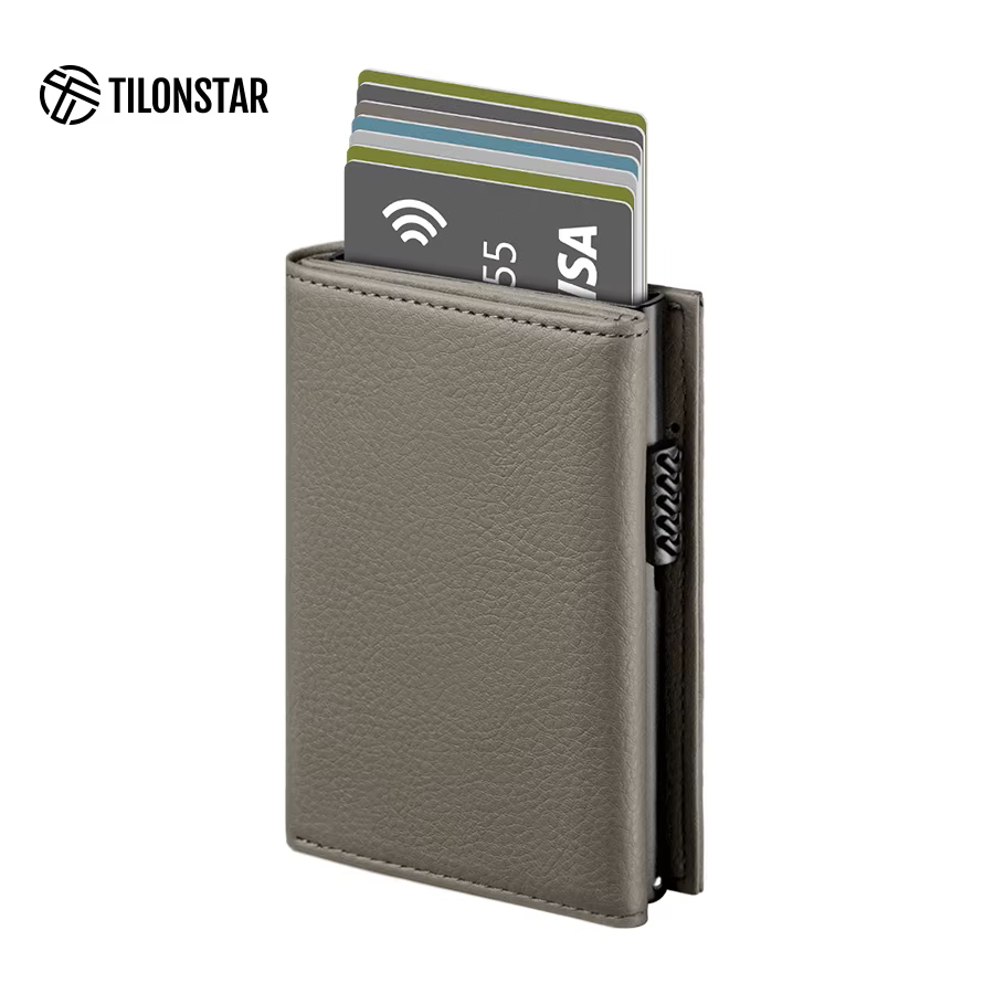 Billetera Tilonstar Hombre Protección RFID Cierre Magnetico