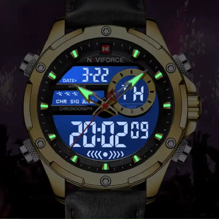 Reloj Naviforce 9208 Hombre Correa de Cuero