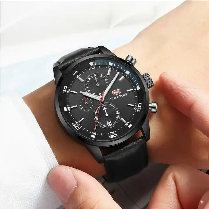 Reloj Mini Focus 0017G Hombre Correa de Cuero
