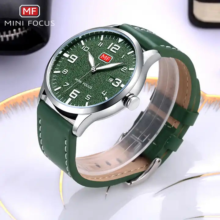 Reloj Mini Focus 0158G Hombre Correa de Cuero