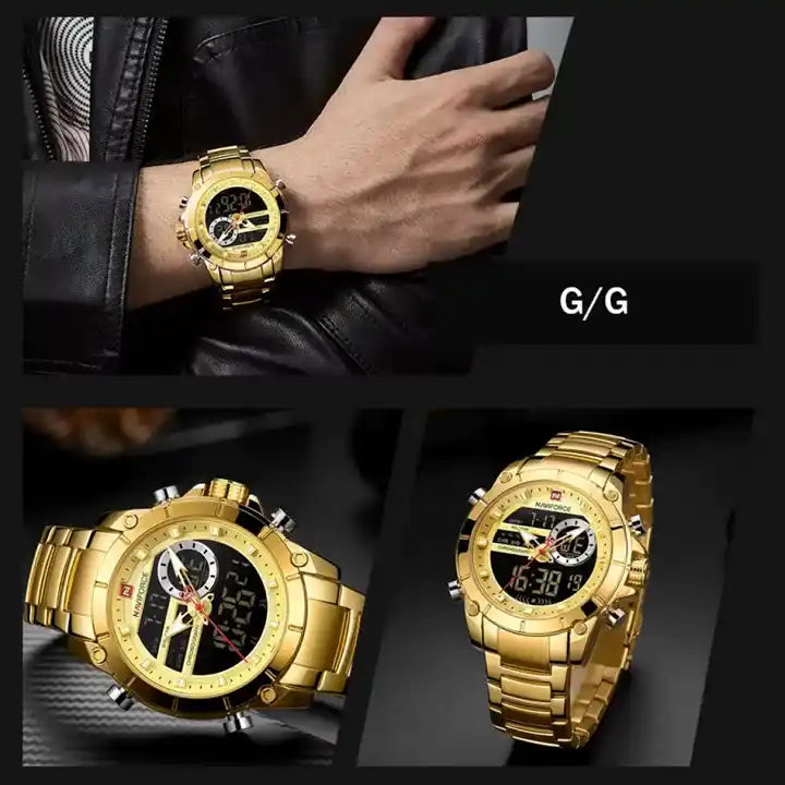 Reloj Naviforce 9163 Hombre Correa de Acero