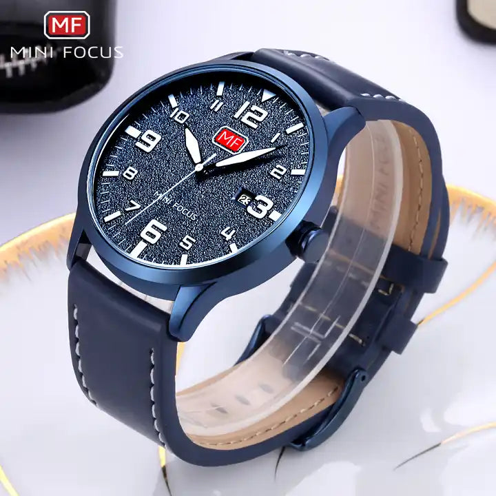 Reloj Mini Focus 0158G Hombre Correa de Cuero