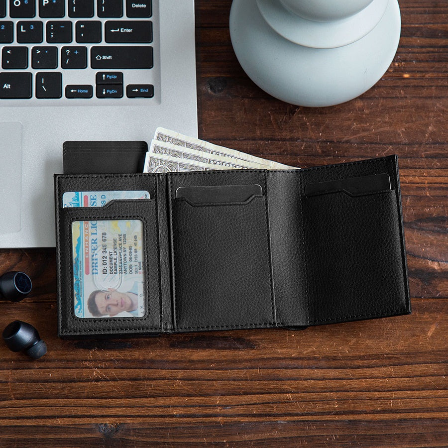 Billetera Tilonstar Hombre Protección RFID Cierre Magnetico