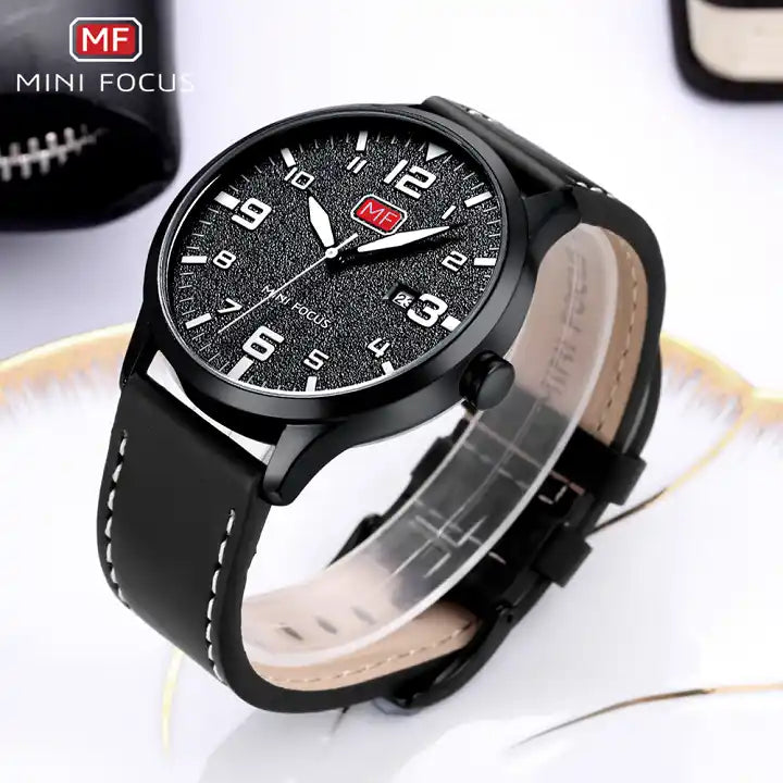 Reloj Mini Focus 0158G Hombre Correa de Cuero