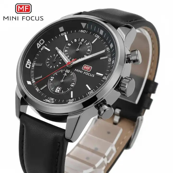 Reloj Mini Focus 0017G Hombre Correa de Cuero