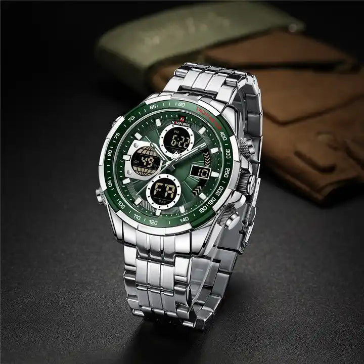 Reloj Naviforce 9197S Hombre Correa de Acero