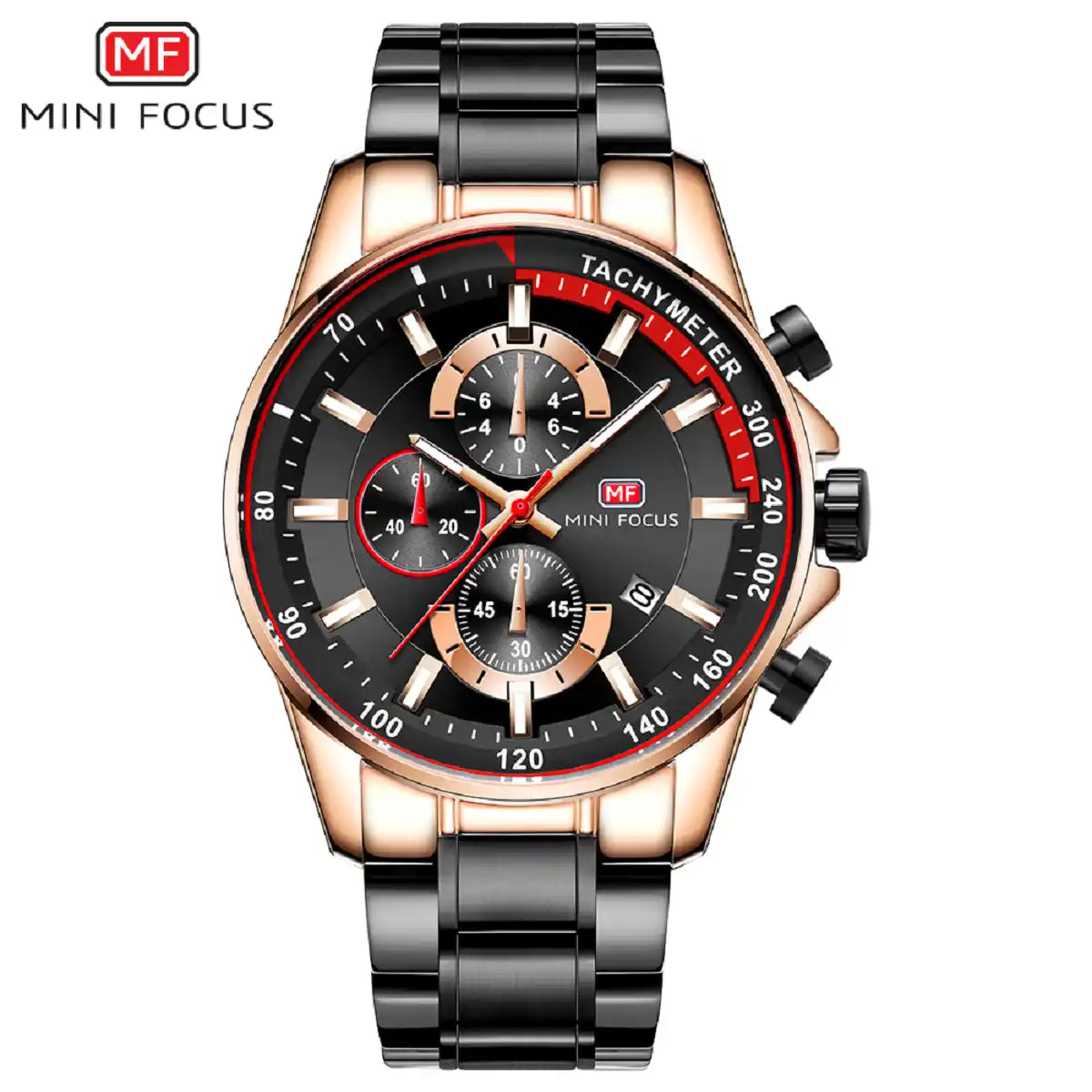 Reloj Mini Focus 0218G Hombre Correa de Acero