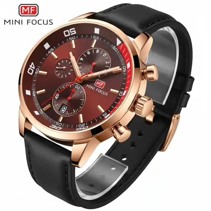 Reloj Mini Focus 0017G Hombre Correa de Cuero
