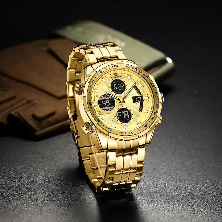 Reloj Naviforce 9197S Hombre Correa de Acero