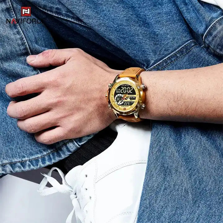 Reloj Naviforce 9208 Hombre Correa de Cuero