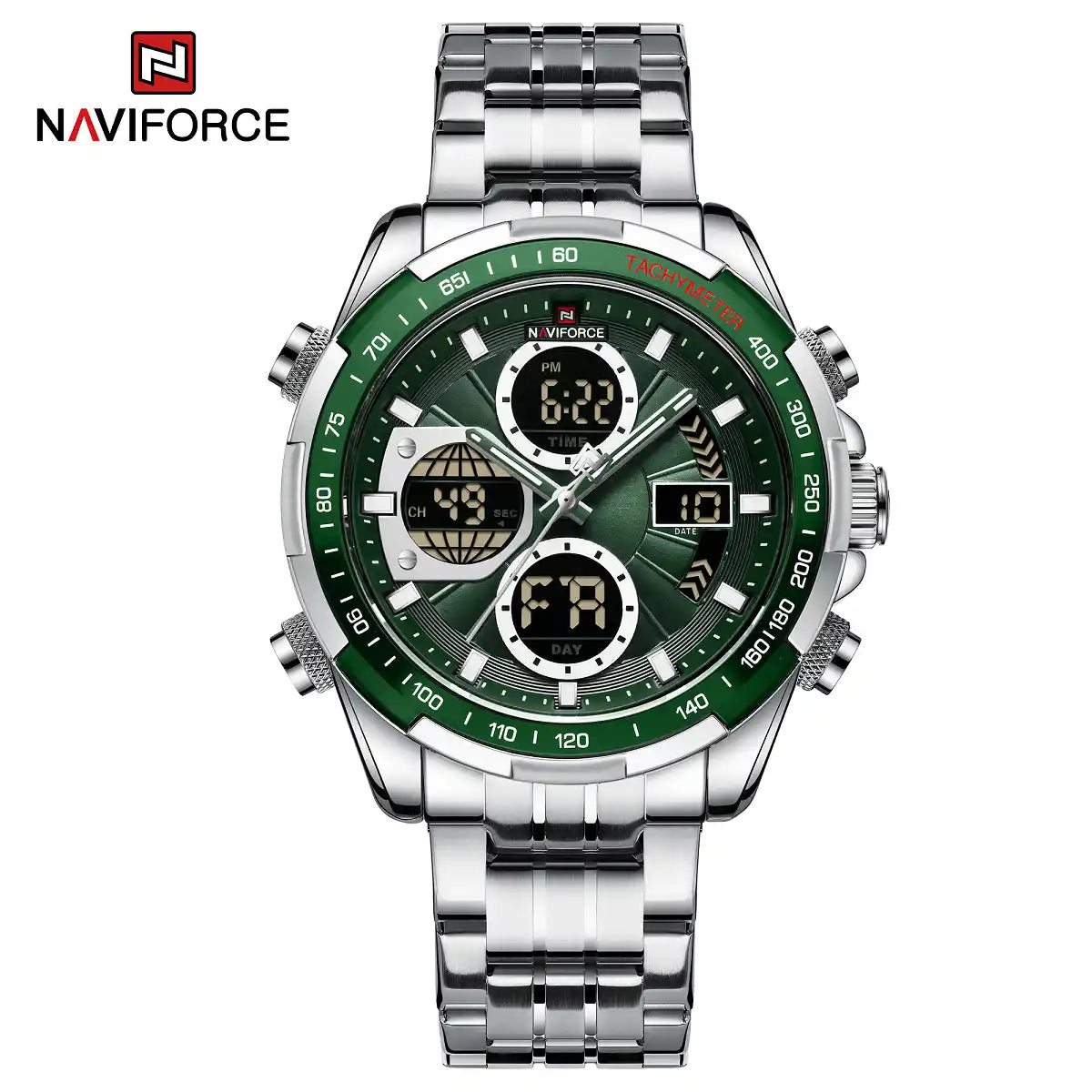 Reloj Naviforce 9197S Hombre Correa de Acero