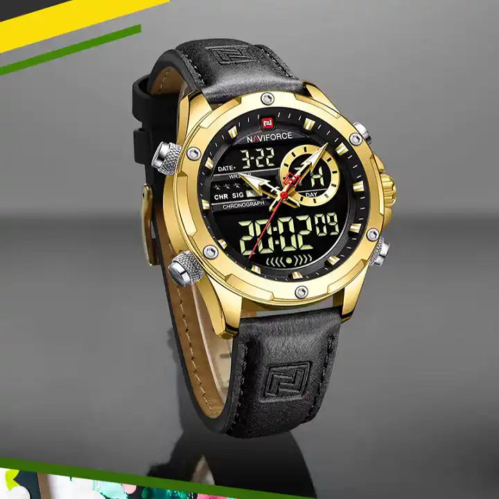 Reloj Naviforce 9208 Hombre Correa de Cuero