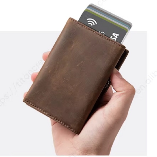 Billetera Tilonstar Hombre Protección RFID Cierre Magnetico