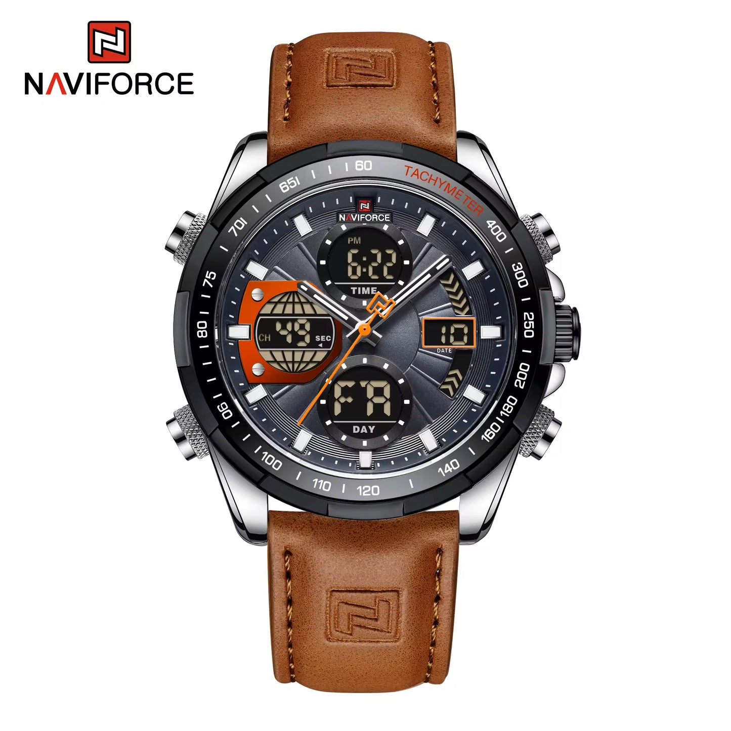 Reloj Naviforce 9197 Hombre Correa de Cuero