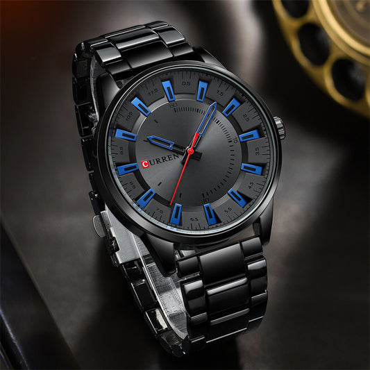 Reloj Curren 8406 Hombre Correa de Acero Inoxidable