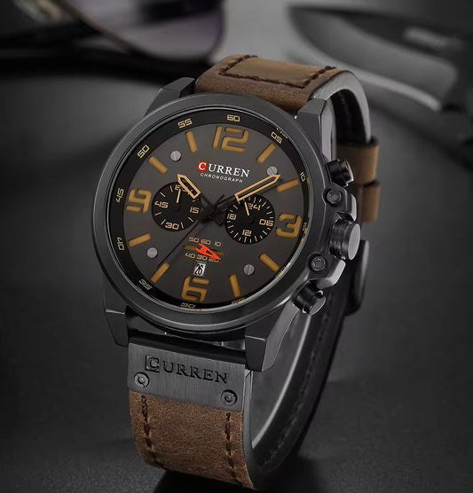 Reloj Curren 8314 Hombre Correa de Cuero