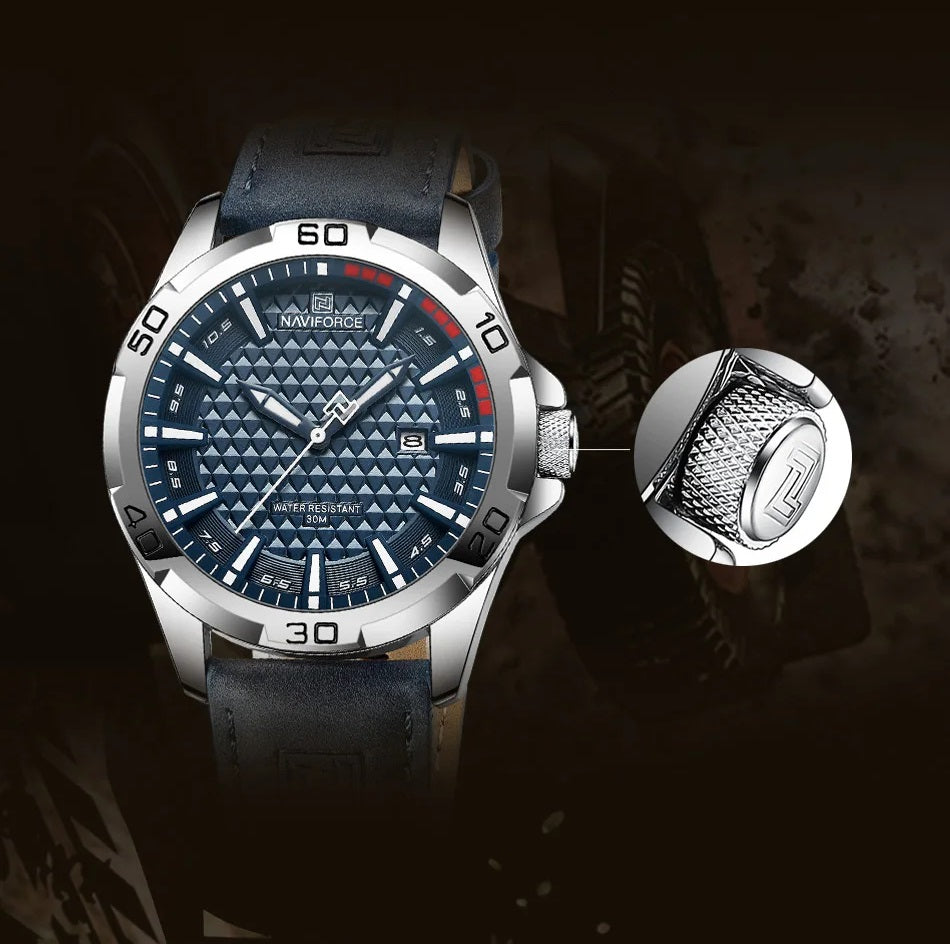 Reloj Naviforce 8023 Hombre Correa de Cuero