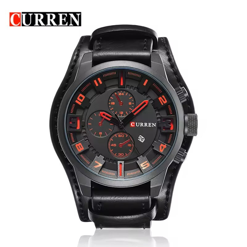 Reloj Curren 8225 Hombre Correa de Cuero