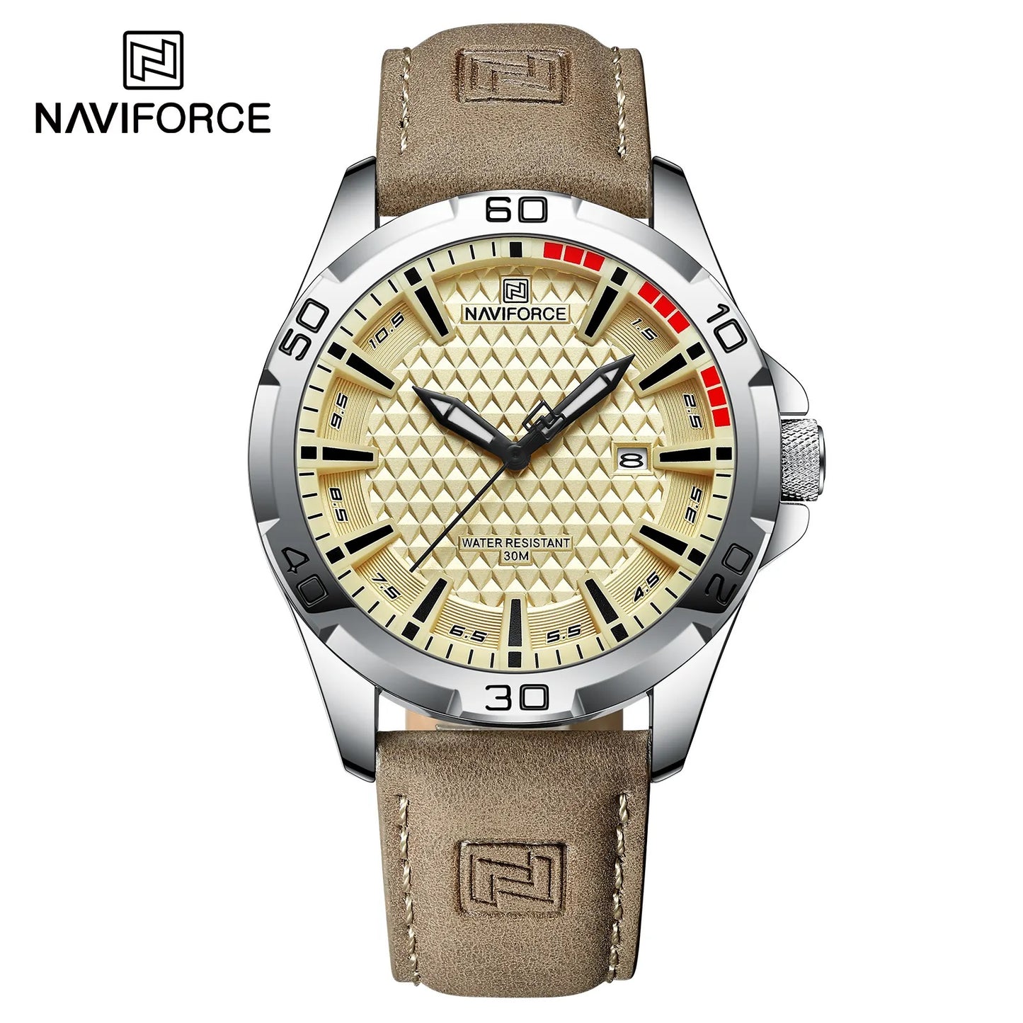 Reloj Naviforce 8023 Hombre Correa de Cuero