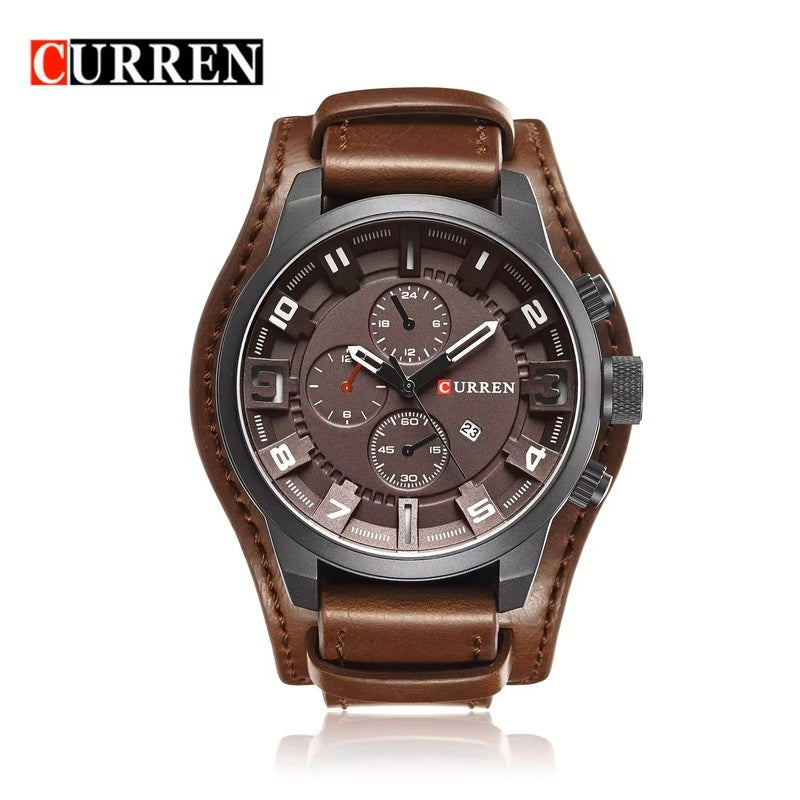 Reloj Curren 8225 Hombre Correa de Cuero