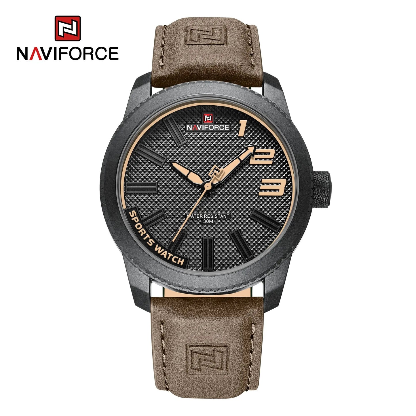 Reloj Naviforce 9202 Hombre Correa de Cuero