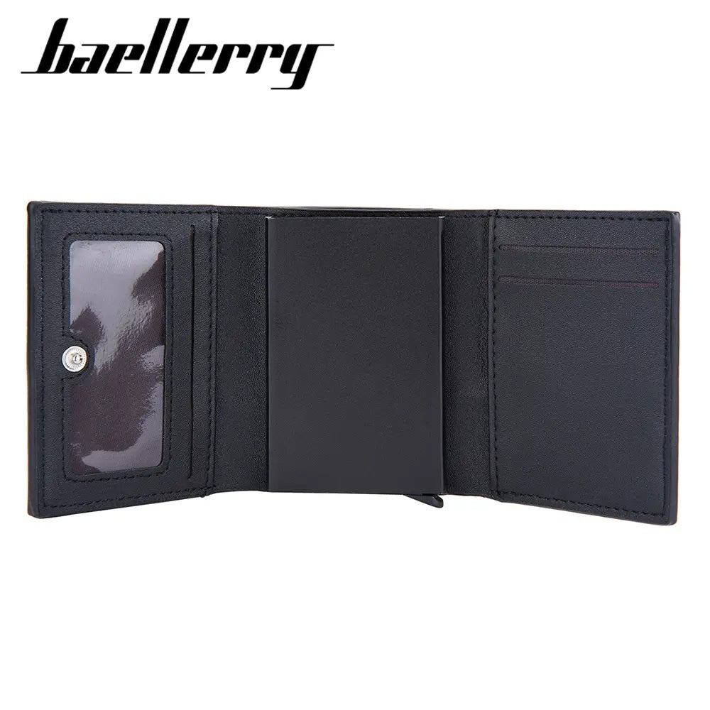 Billetera Baellerry Hombre RFID Tarjetero Billetes