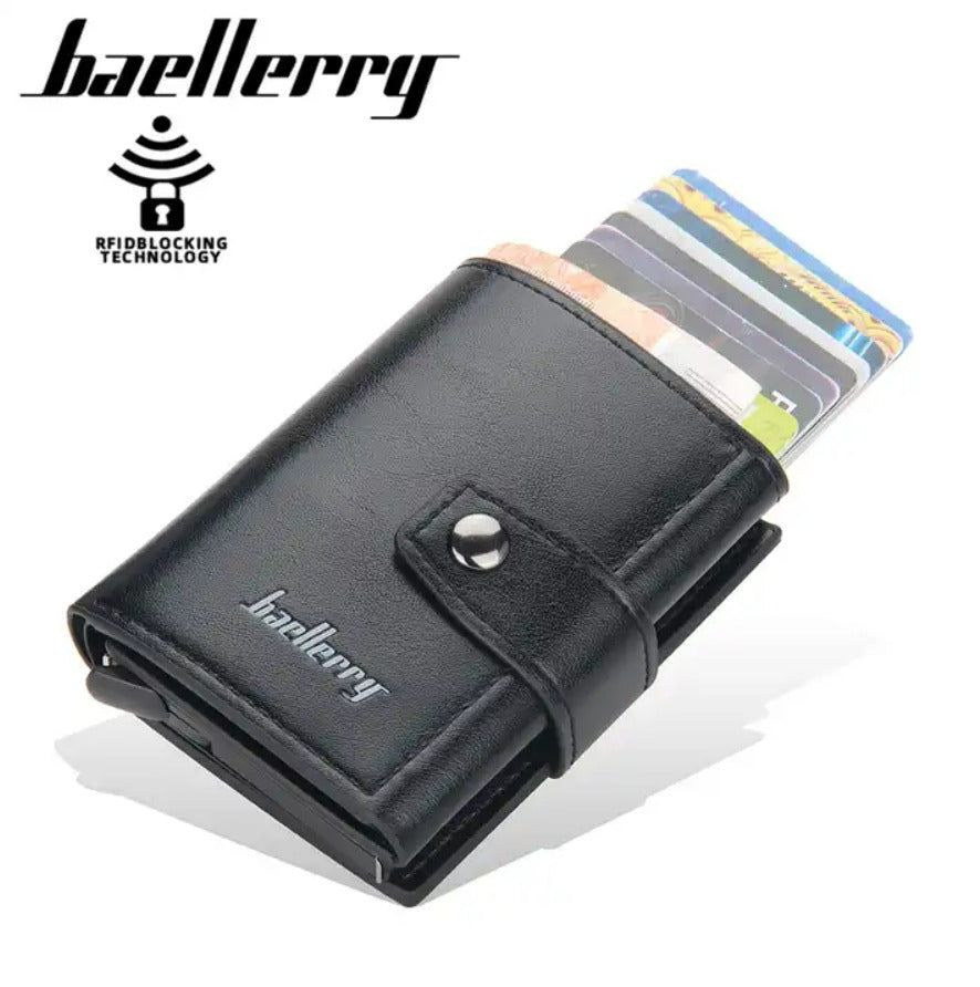 Billetera Baellerry Hombre RFID Tarjetero Billetes