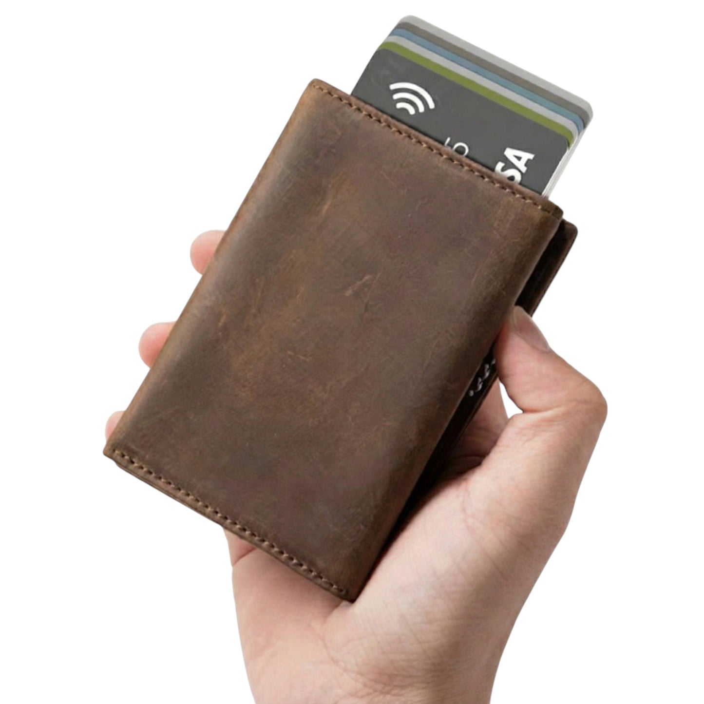 Billetera Tilonstar Hombre Protección RFID Cierre Magnetico